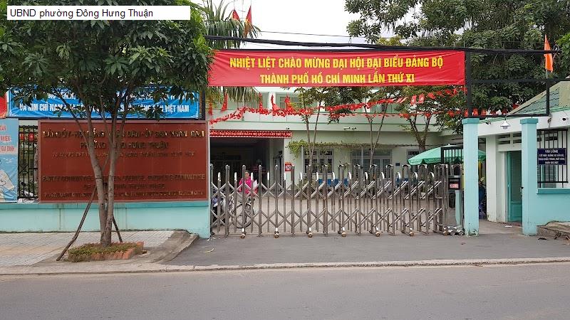 UBND phường Đông Hưng Thuận