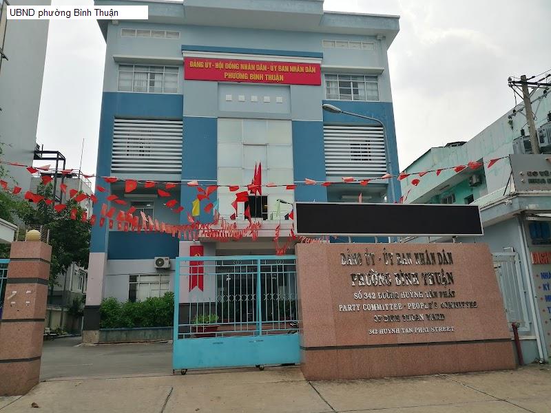 UBND phường Bình Thuận