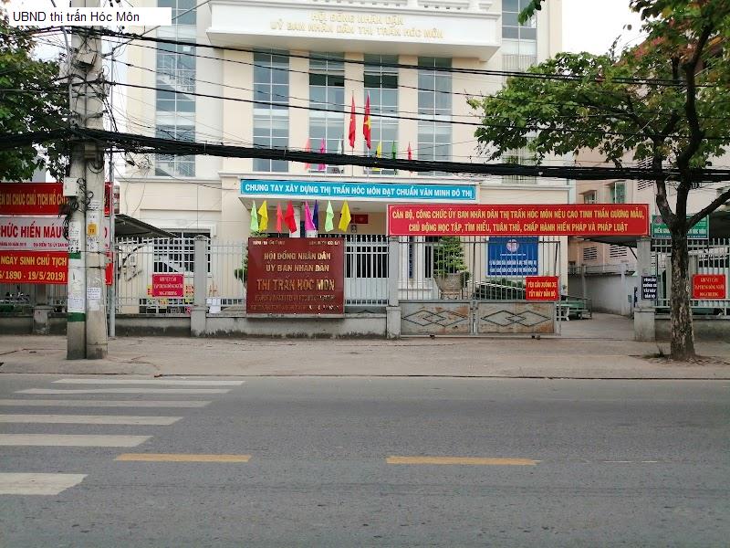 UBND thị trấn Hóc Môn