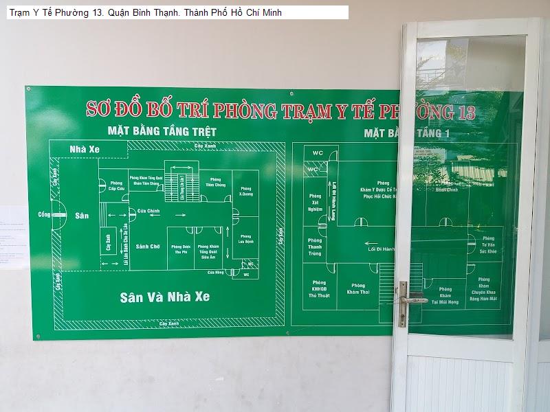 Trạm Y Tế Phường 13. Quận Bình Thạnh. Thành Phố Hồ Chí Minh