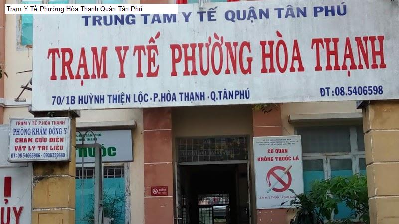 Trạm Y Tế Phường Hòa Thạnh Quận Tân Phú