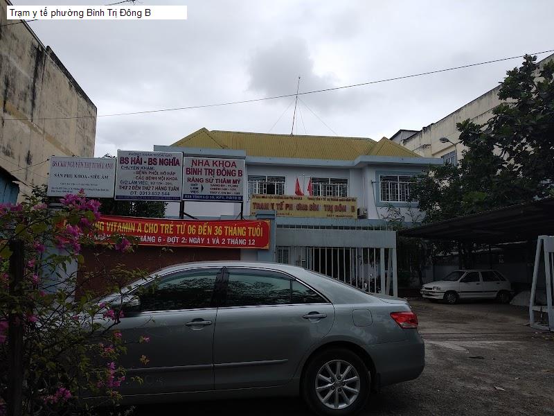 Trạm y tế phường Bình Trị Đông B