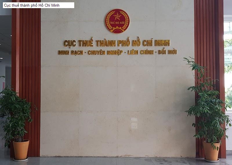 Cục thuế thành phố Hồ Chí Minh