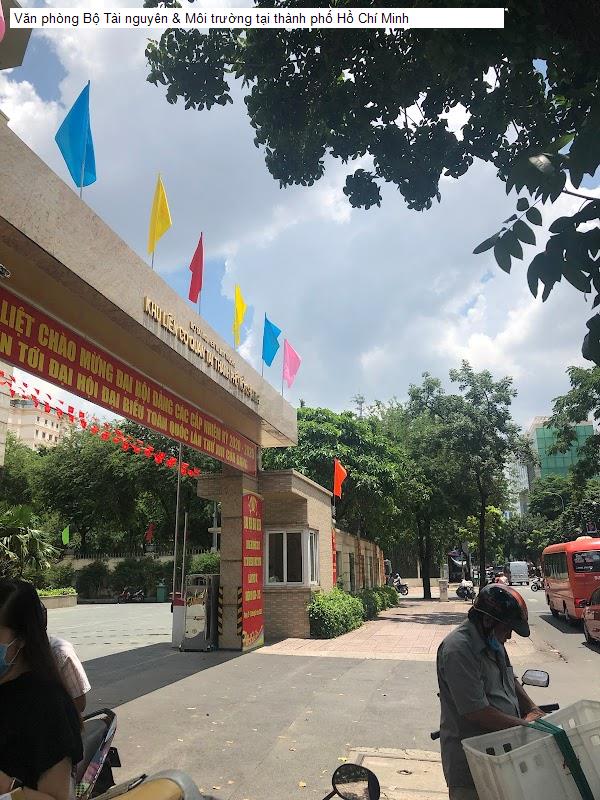 Văn phòng Bộ Tài nguyên & Môi trường tại thành phố Hồ Chí Minh