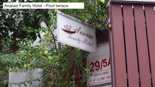 Ananas Family Hotel - Pool terrace