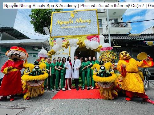 Nguyễn Nhung Beauty Spa & Academy | Phun và sửa xăm thẩm mỹ Quận 7 | Đào tạo học viên phun xăm